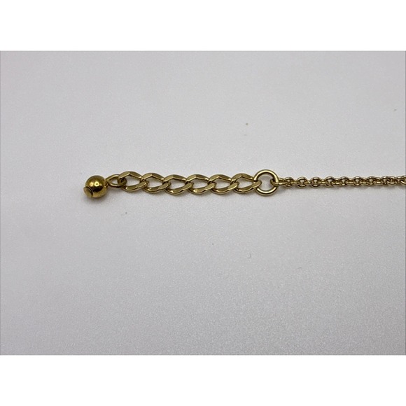 Kate Spade New York Letter Initial "K" Cubic Zirconia Adjustable  Goldtone - Picture 5 of 11